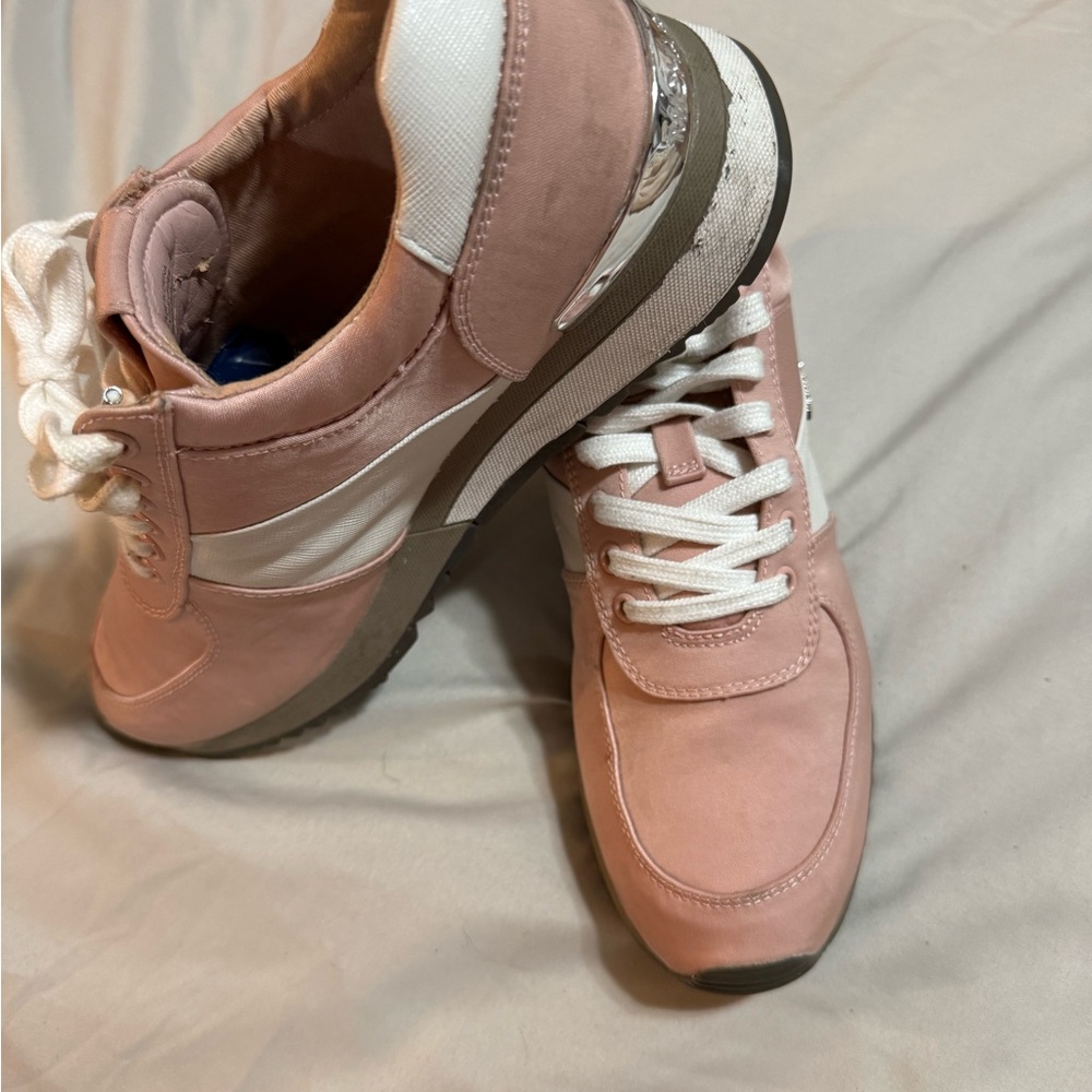 Michael Kors Blush and Ivory Sneakers